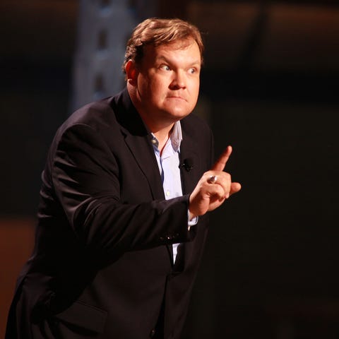 Andy Richter doesn't want to fly with your nasty b