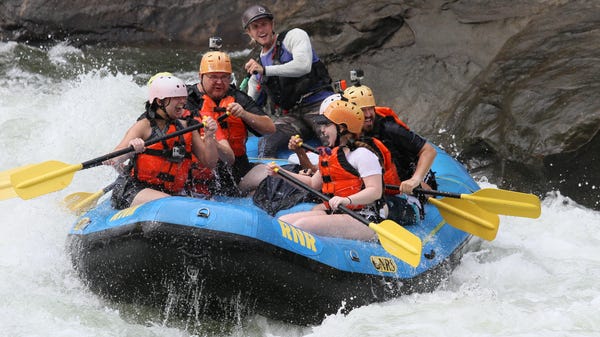 Some of the country's most challenging rapids chur