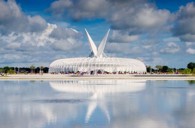Here's a view of Florida Polytechnic University.