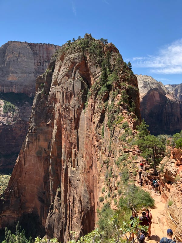 13 have died since 2000 on Angels Landing trail at Zion