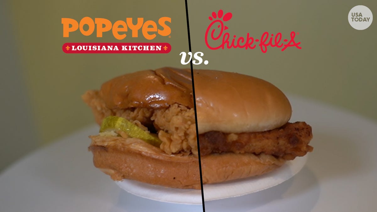 Popeyes vs Chick-fil-A: Southerners (try) to settle the great chicken sandwich debate