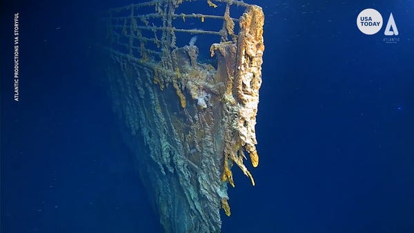 Titanic's 'shocking' deep sea deterioration