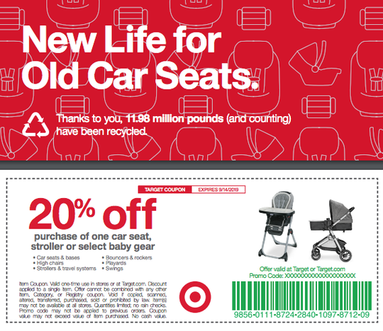 Car seat trade target