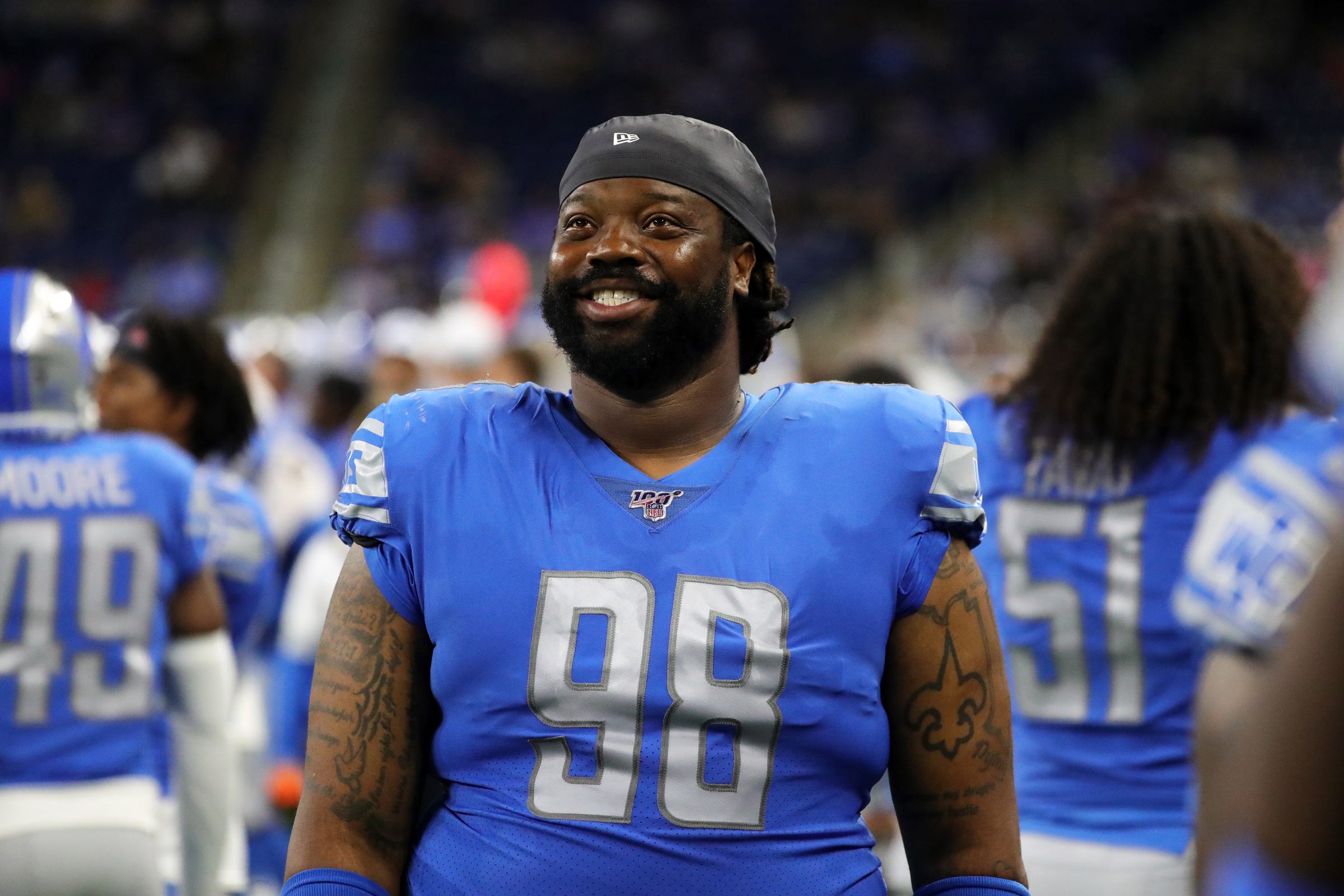 Detroit Lions' Damon Harrison 