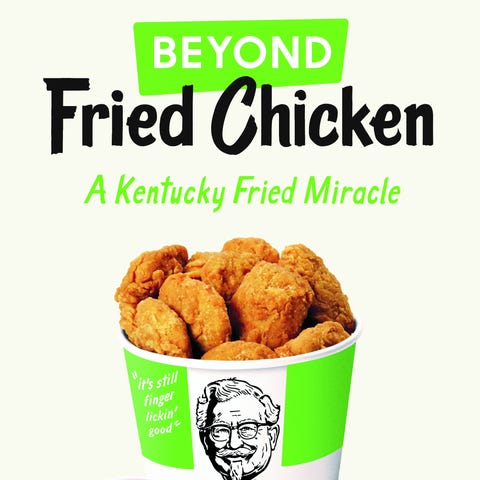 KFC is testing a plant-based chicken called Beyond