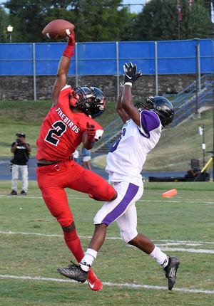 Kyndrich Breedlove, seen here breaking up a pass for Pearl-Cohn High in Tennessee, has committed to Lane Kiffin's program, giving the Ole Miss football recruiting class a boost.