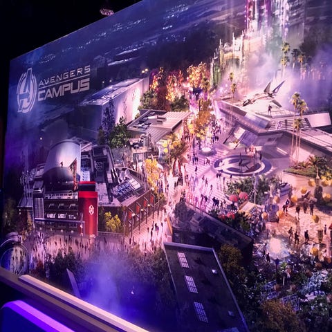 Disney revealed the Avengers Campus theme park, co