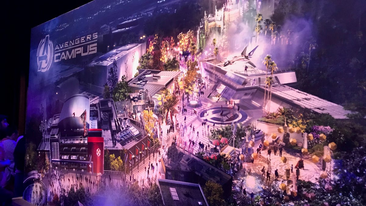 Disney revealed the Avengers Campus theme park, coming soon to Disney's California Adventure Park.
