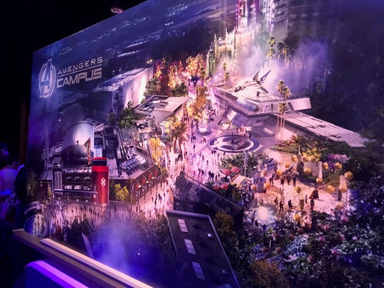 Disney revealed the Avengers Campus theme park, coming soon to Disney's California Adventure Park.