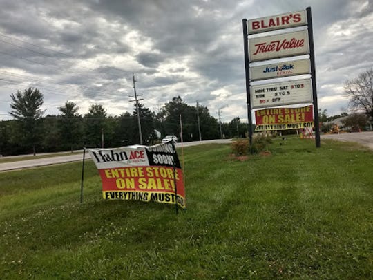 Menomonee Falls/Butler Blair's Hardware to change to Hahn Ace Hardware