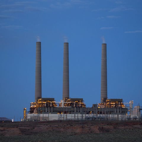 The Navajo Generating Station on July 2, 2019, nea