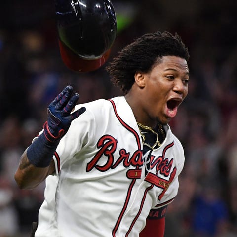 Acuña was the 2018 NL Rookie of the Year.
