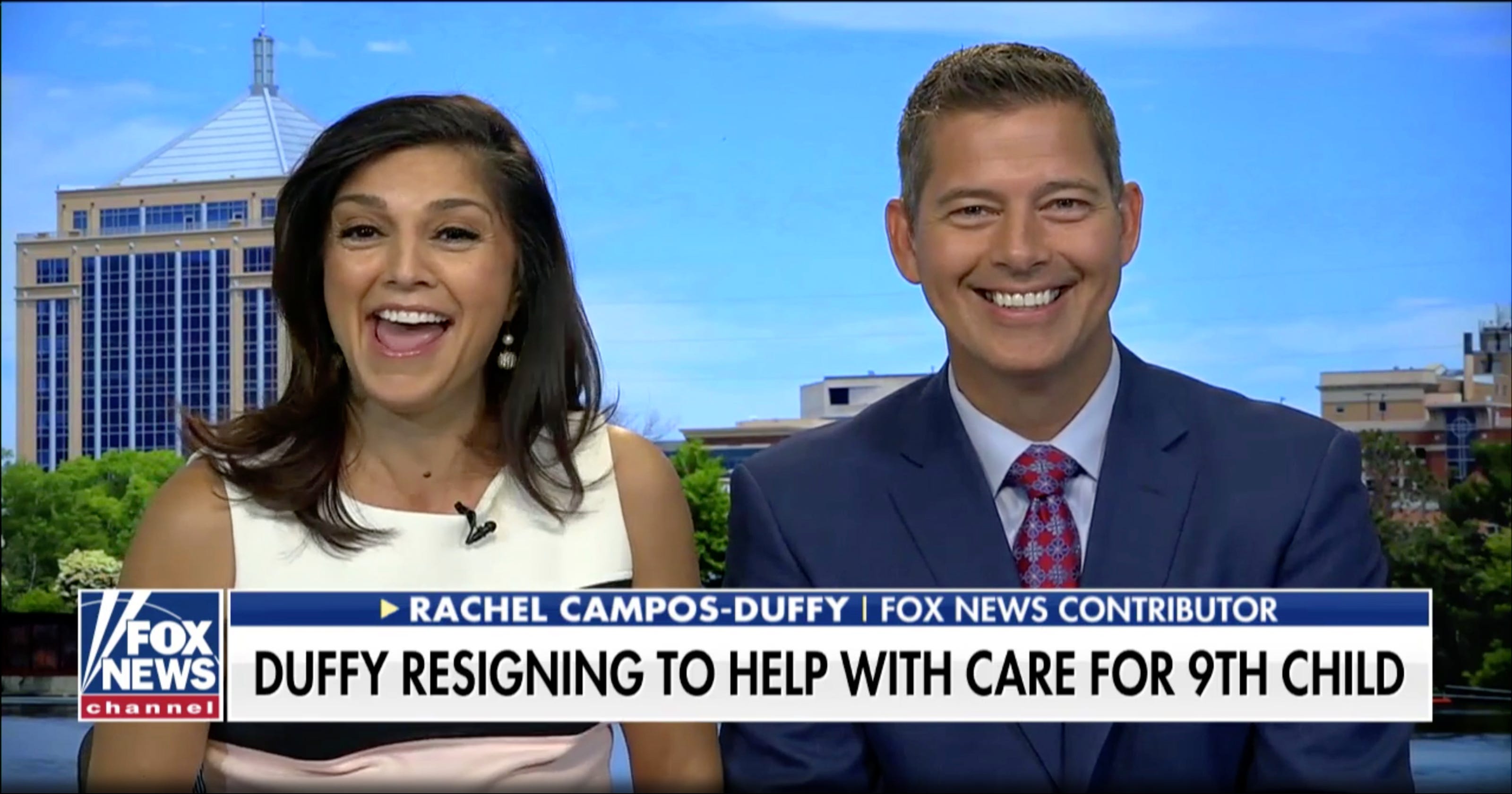 Sean Duffy says ninth child with Rachel CamposDuffy born via Csection