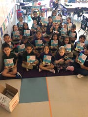 Borgwardt's homeroom class received the first of nine books for the school year on August 17, just three days after the first day of school.