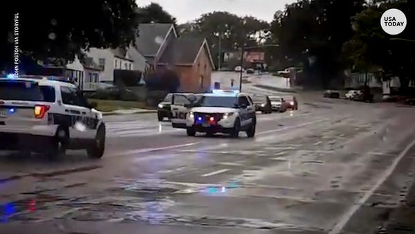 Suspect crashes stolen police car leaving two dead