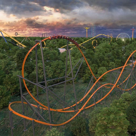 Jersey Devil Coaster is set to debut in summer 202