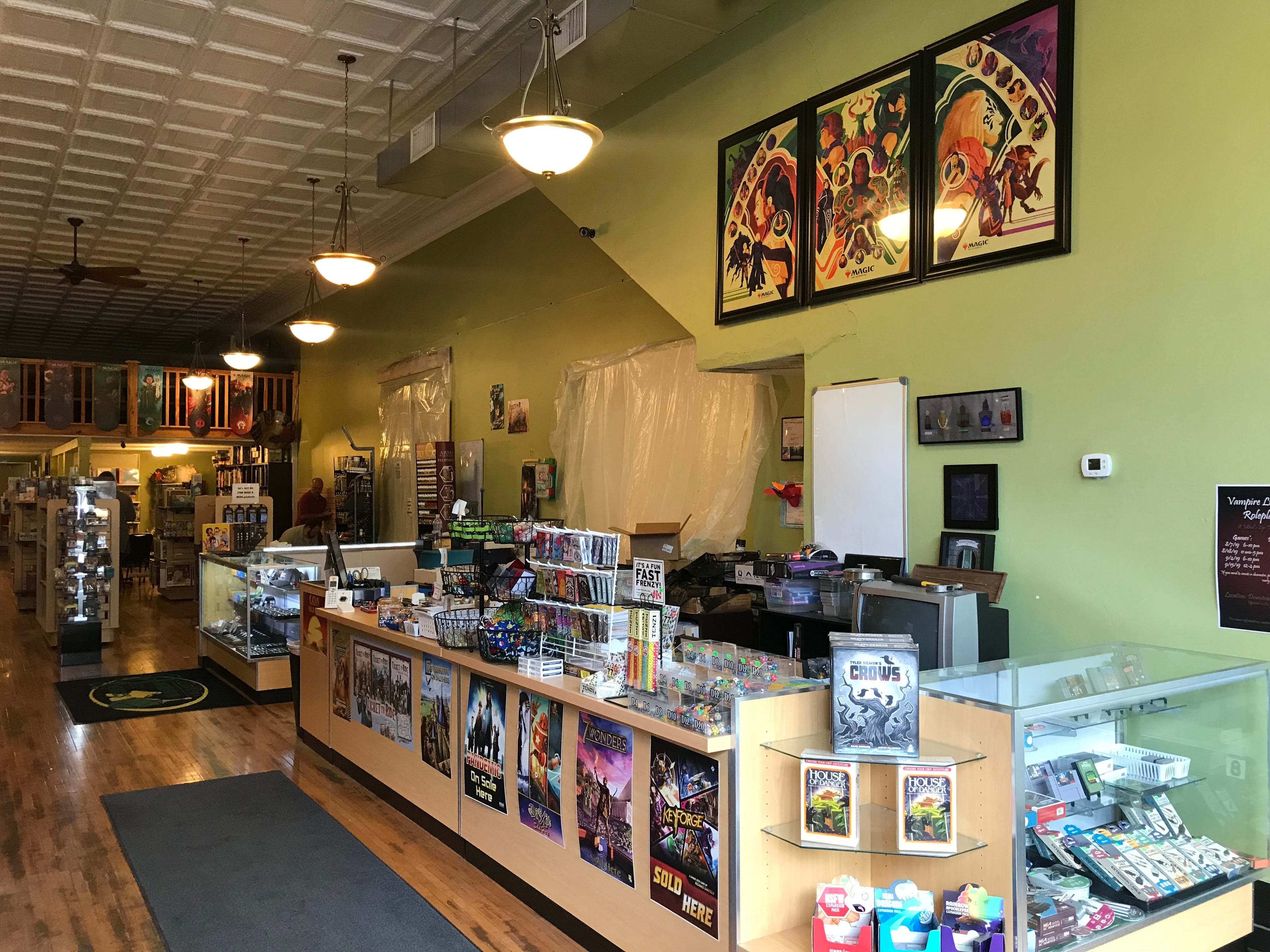 the toys and games store