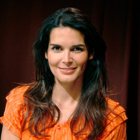 Actress Angie Harmon poses for a portrait Monday, 