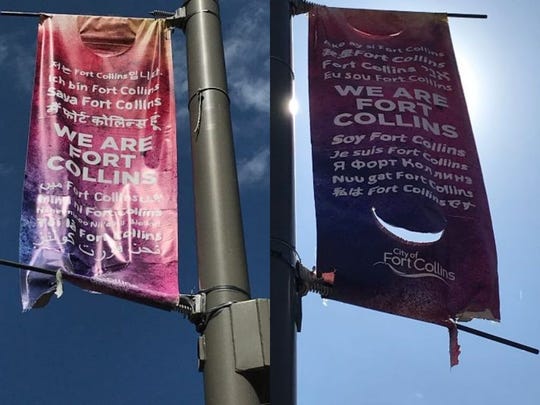 We Are Fort Collins Banners Add 18 Different Languages