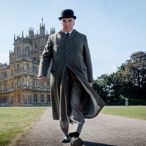 Carson (Jim Carter) moves to the big screen, as do