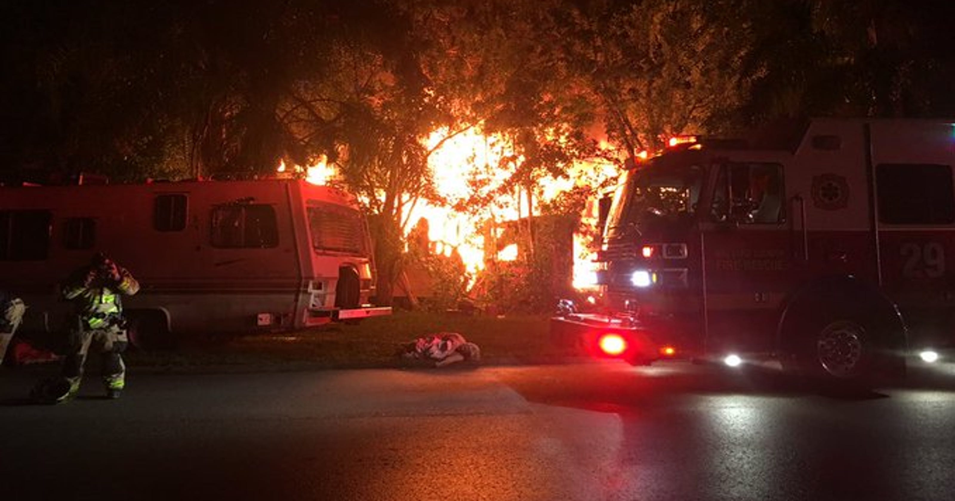 Firefighters respond to Canaveral Groves structure fire