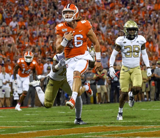 Clemson Should Not Be Afraid To Run Trevor Lawrence