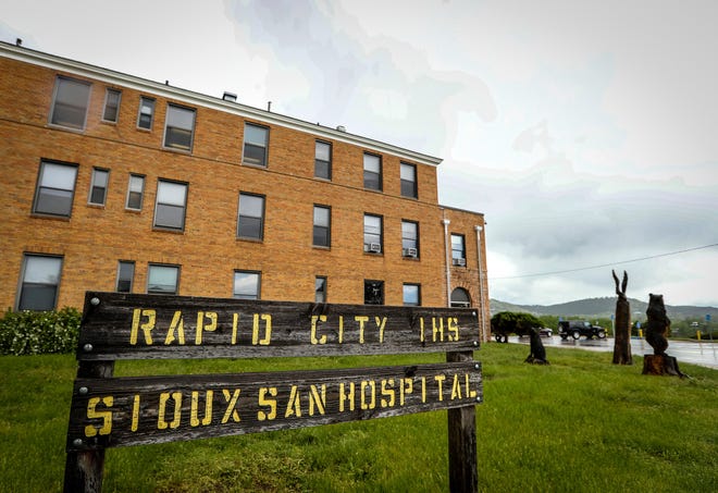 In this June 11, 2019 file photo showing the Sioux San Hospital in Rapid City. The federal agency that administers health care for Native Americans has long been plagued with problems that have kept it from improving in its delivery of health care to the more than 2.5 million people who depend on it.