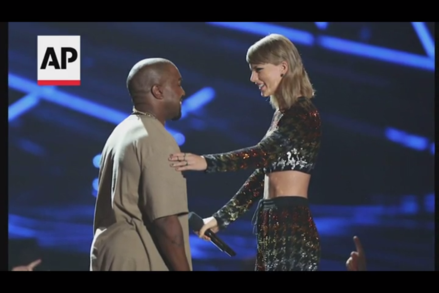 Kanye West apologized to Taylor Swift over their MTV run-in, and said he would run for president.
