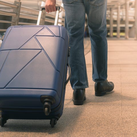 14. Four Wheels Are Better Than Two  The luggage yo
