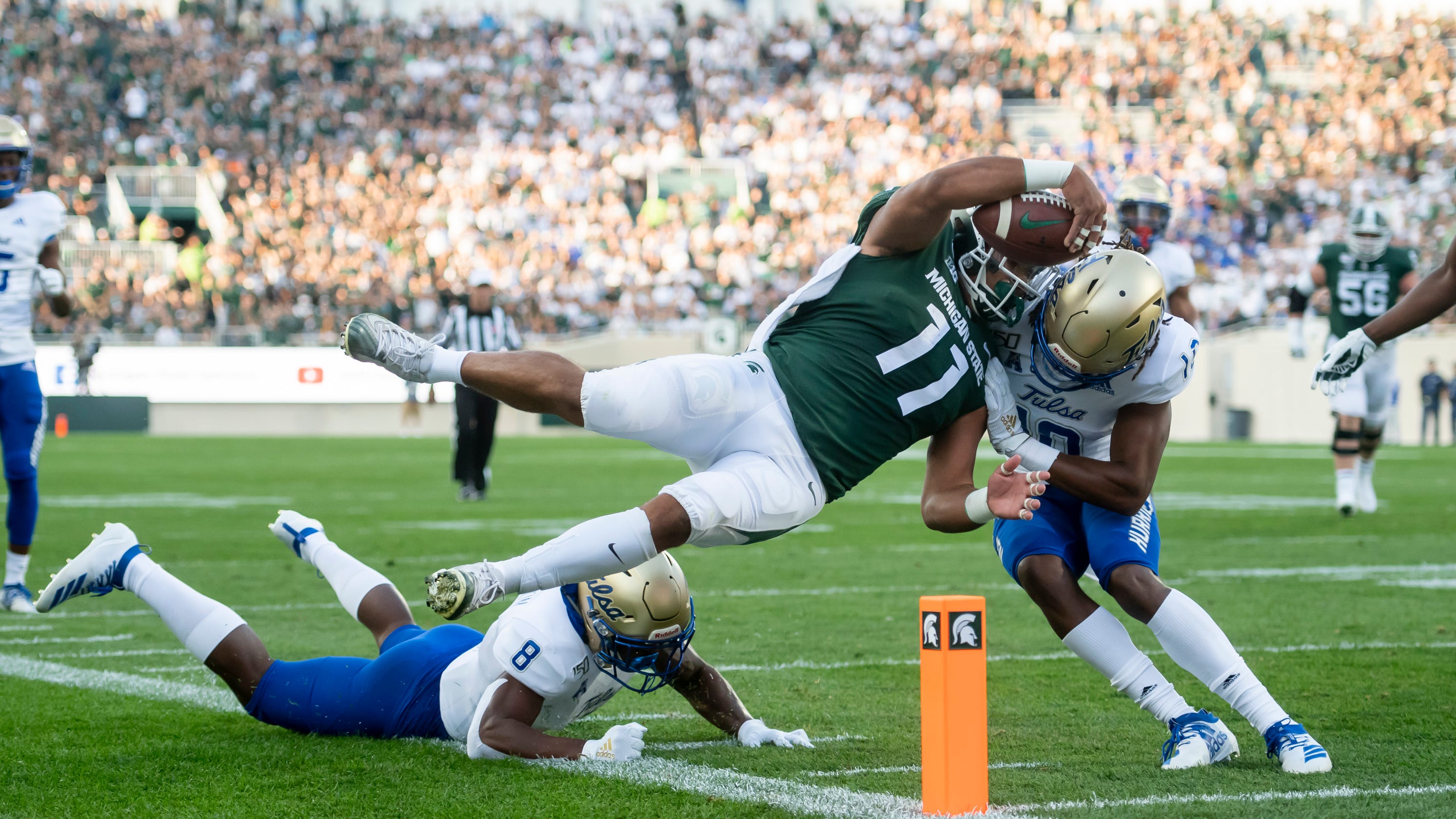 Michigan State takeaways Play of offensive line, running backs are red