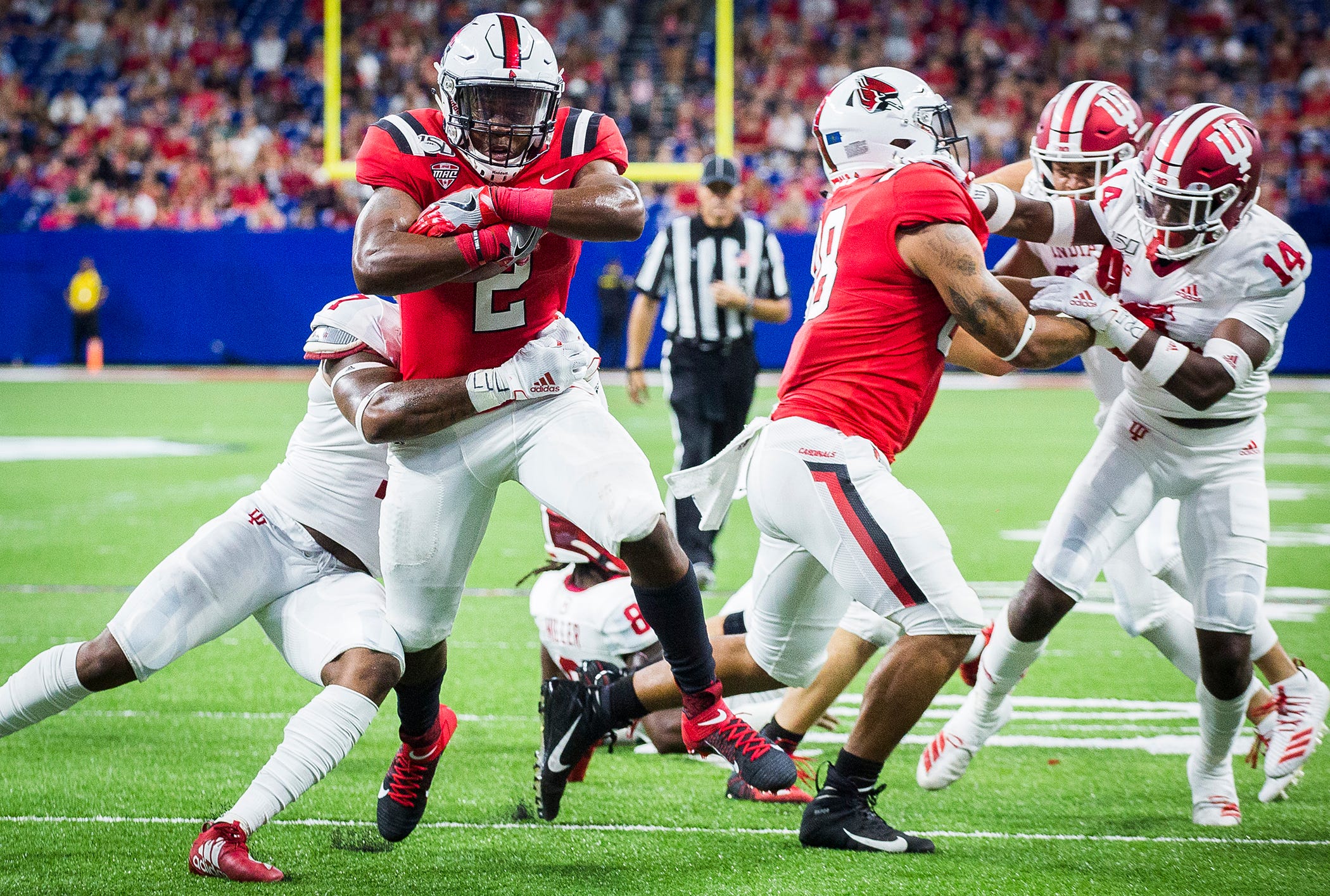 Ball State football player Caleb Huntley poised for professional shot