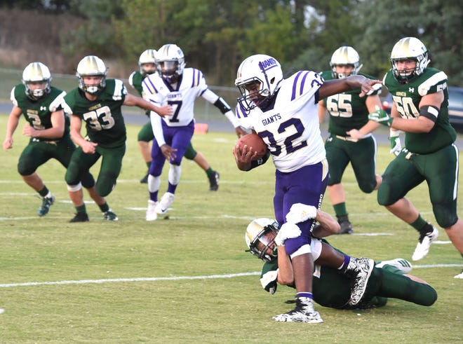 Wilson Memorial brought down Waynesboro Friday night 41-0 in a nondistrict football game.