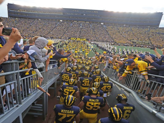 Michigan Wolverines Football Schedule 2019 Times Tv Results
