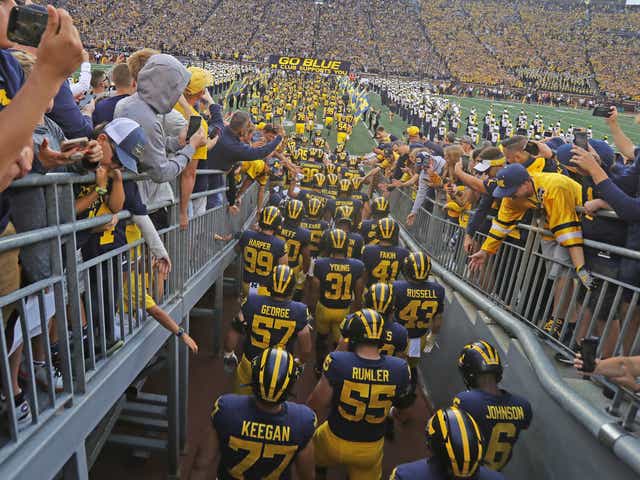 Michigan Wolverines Football Schedule 2019 Times Tv Results