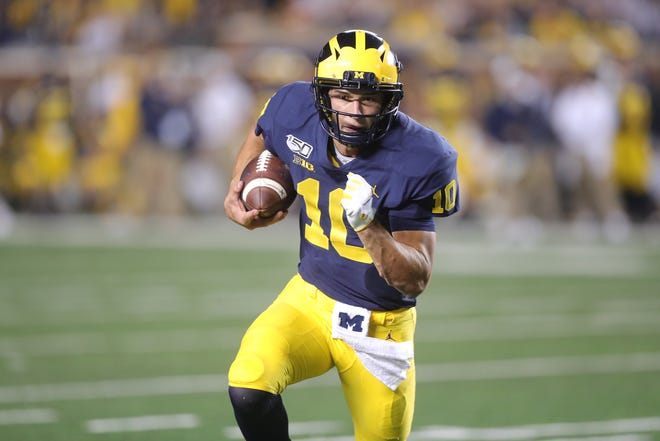 Michigan Football S Dylan Mccaffrey Likes Fun 2 Qb Plan