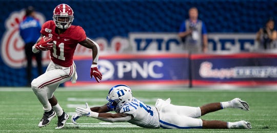 Alabama S Henry Ruggs Iii Out To Prove He S The Fastest One Of All