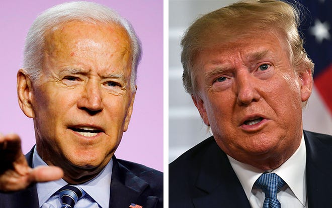 2020 Election Biden Maintains Lead Over Trump In Uw Poll