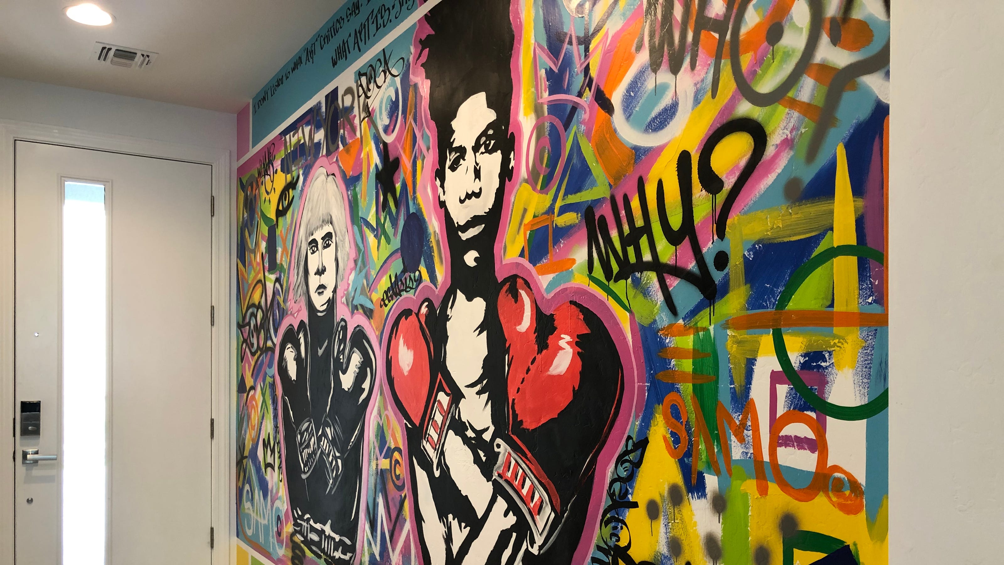 Gilbert Home Features Graffiti Inspired By Warhol And Basquiat