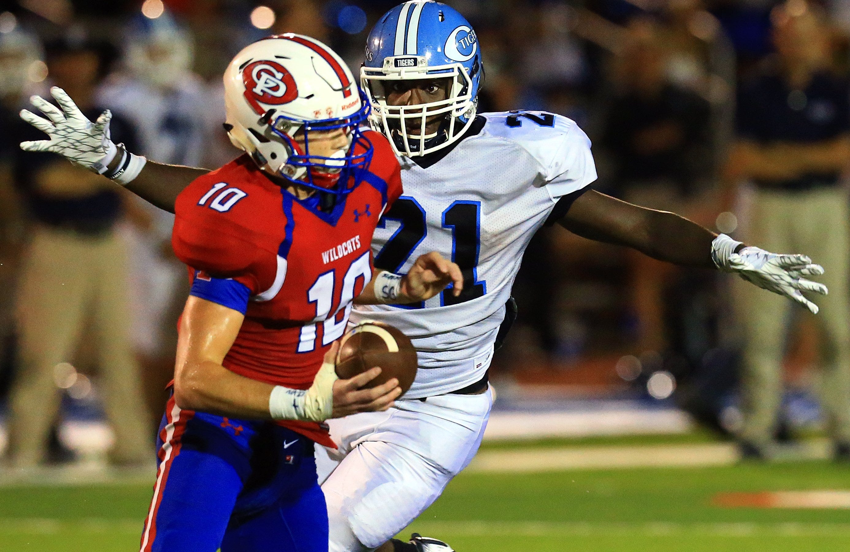 Where are all the Corpus Christi high school football rivalry games?