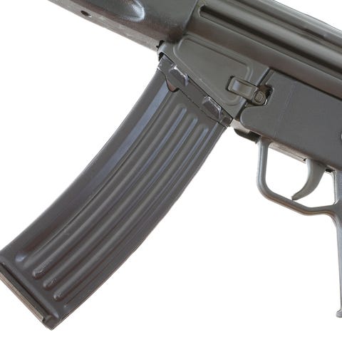 High capacity magazine that is attached to an assa