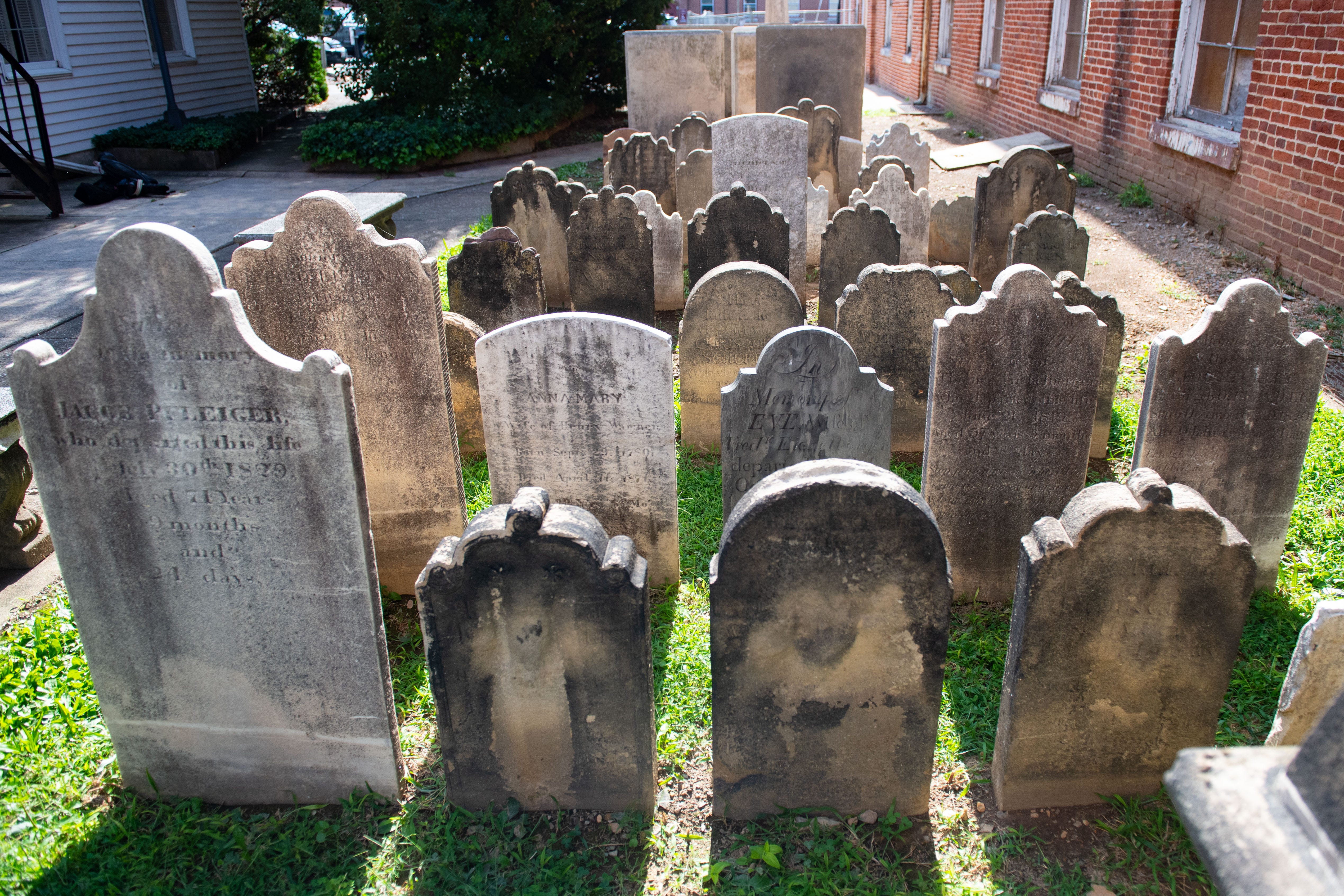 The cemetery relocation project is now complete, except for some grass seeding and grading.