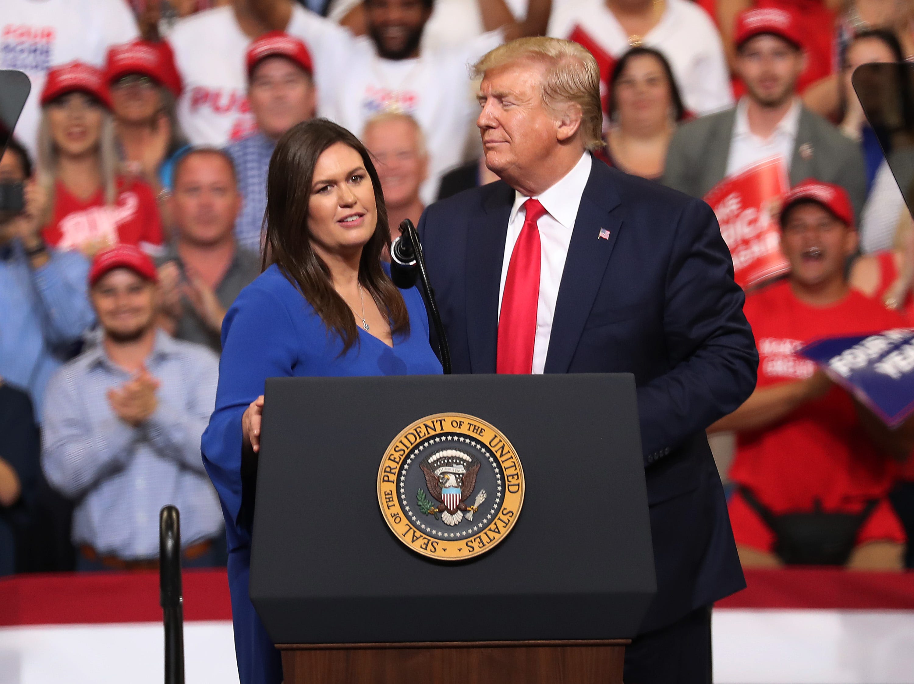 Sarah Sanders runs for governor of Arkansas in test of Trump brand