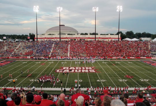 Renovation plans at Cajun Field are on pause due to the coronavirus pandemic.