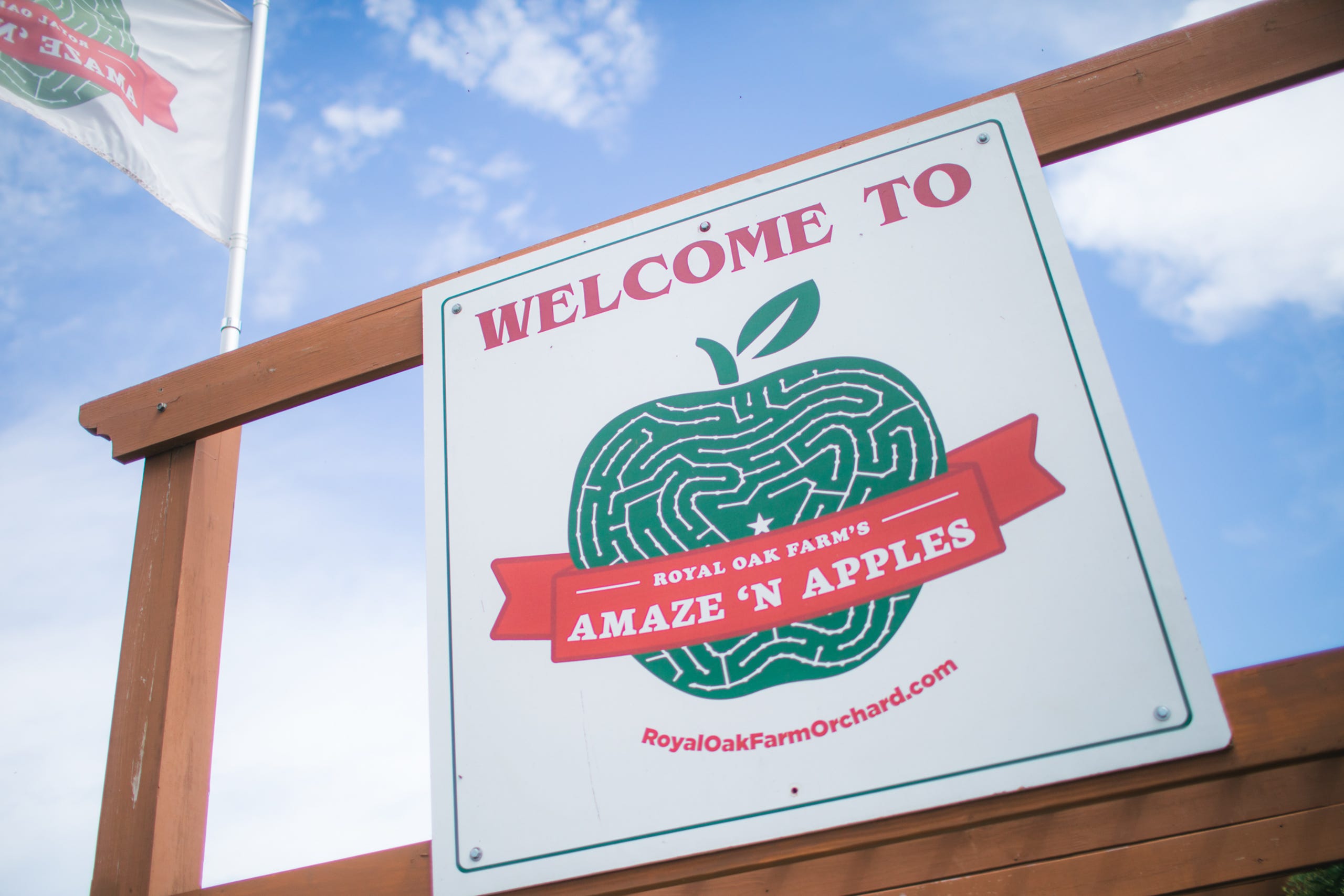 Royal Oak Farm In Northern Illinois Has Apple Tree Maze