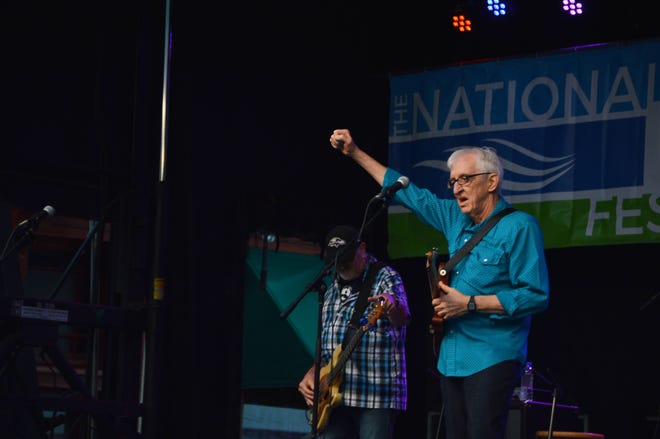 Bill Kirchen opened with the 2019 National Folk Festival in downtown Salisbury with a rockin’ show to get things started.