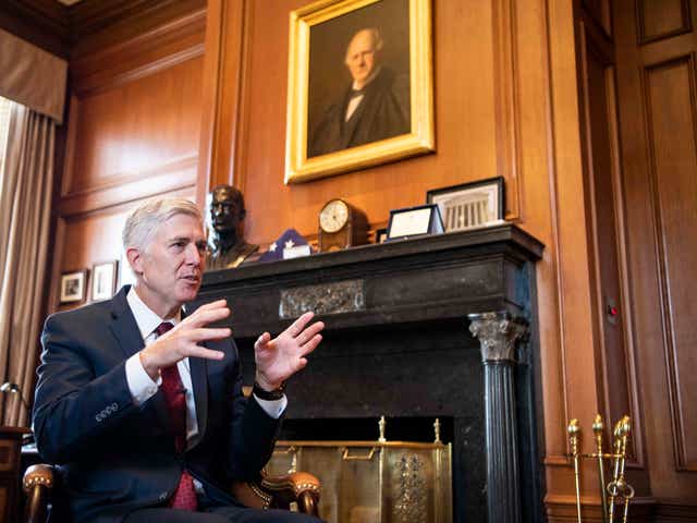 Supreme Court Justice Neil Gorsuch U S Justice System Falling Short