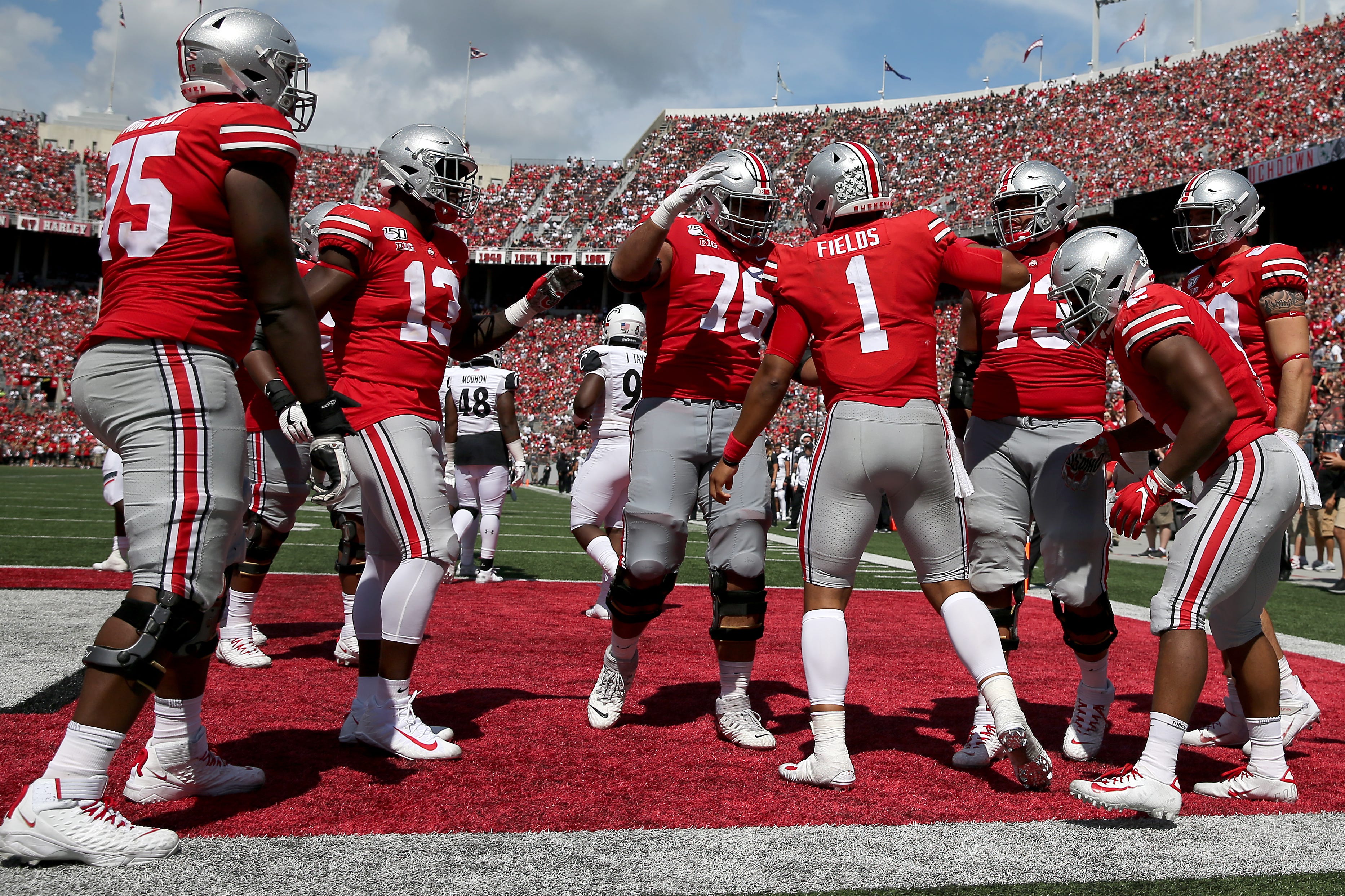 Ohio State fans used a recordbreaking amount of data during Saturday's