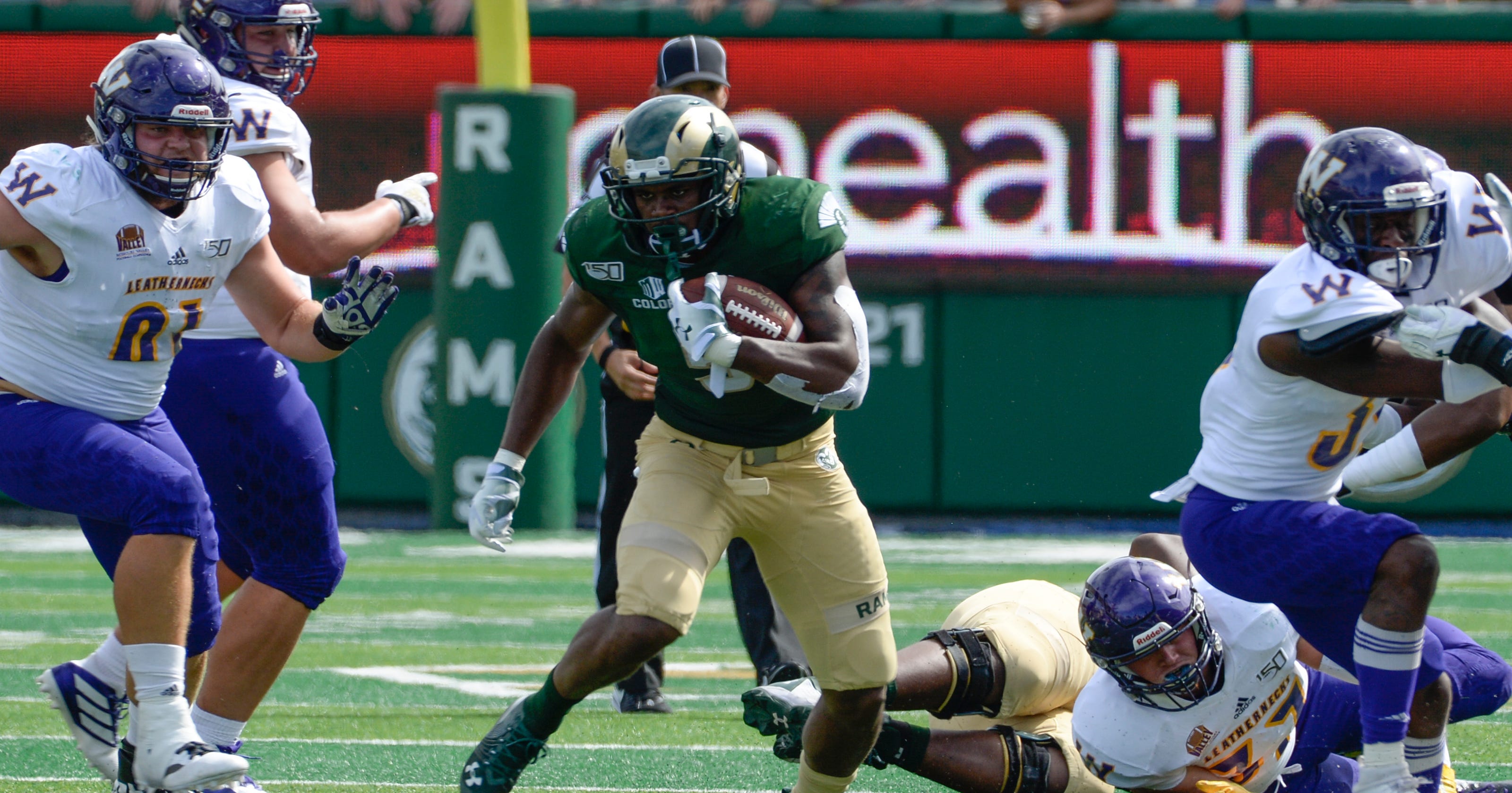 CSU football vs. Arkansas football Video highlights, score updates
