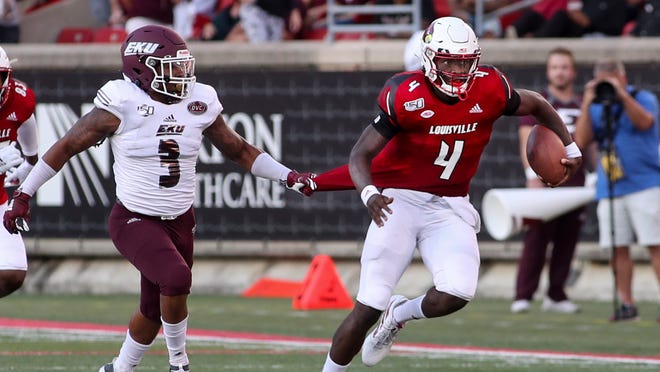 Louisville Football U Of L Vs Eku Score Highlights And Updates