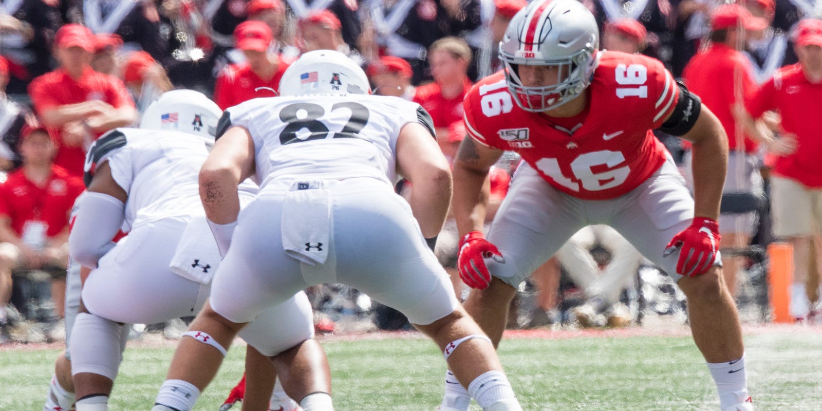 Stover Sees His First Action For The Buckeyes